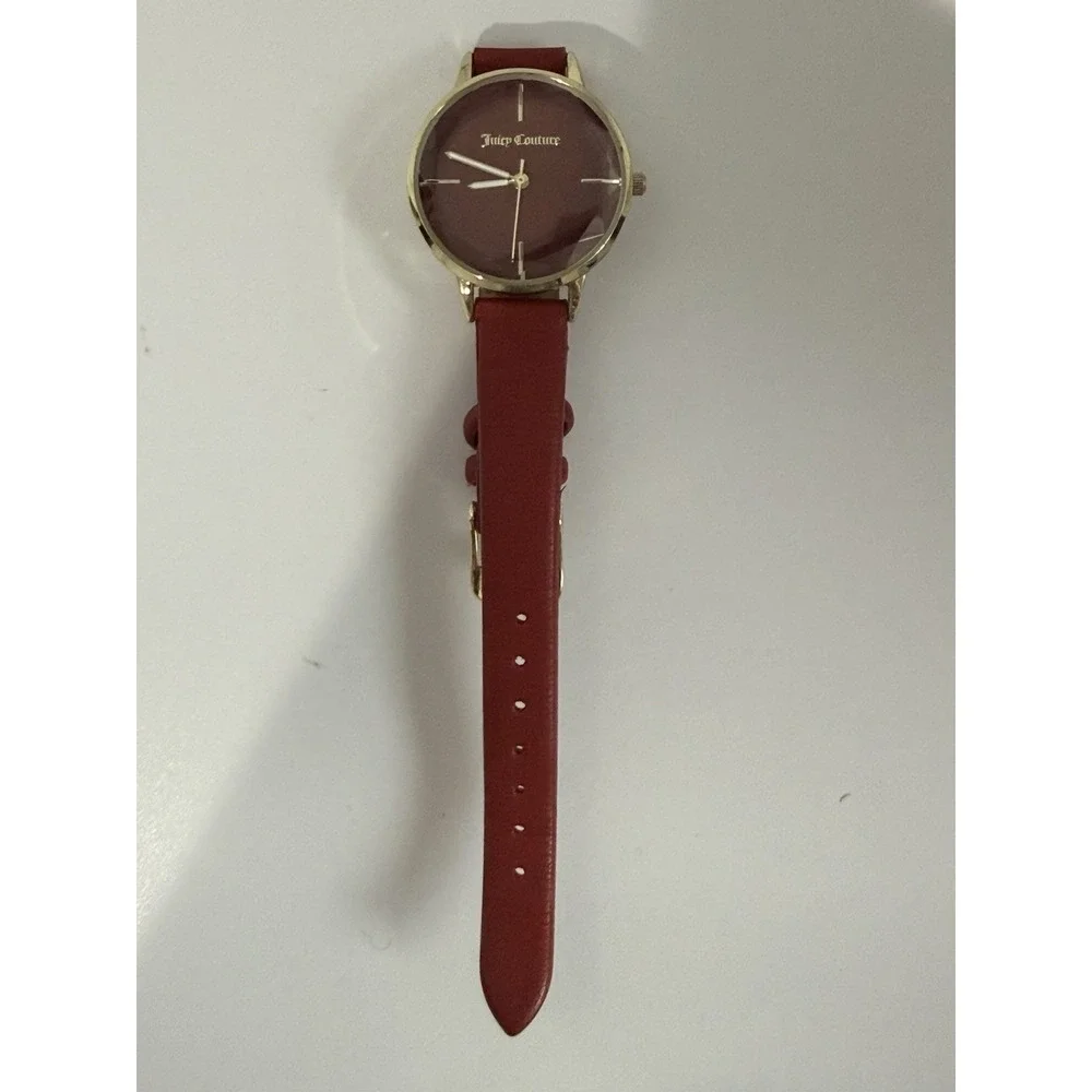 Juicy Couture‎ Red Crystal Watch Black Label